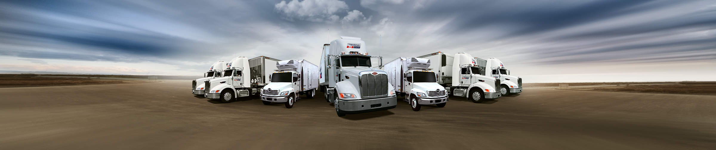 CW Henderson Distribution trucking equipment
